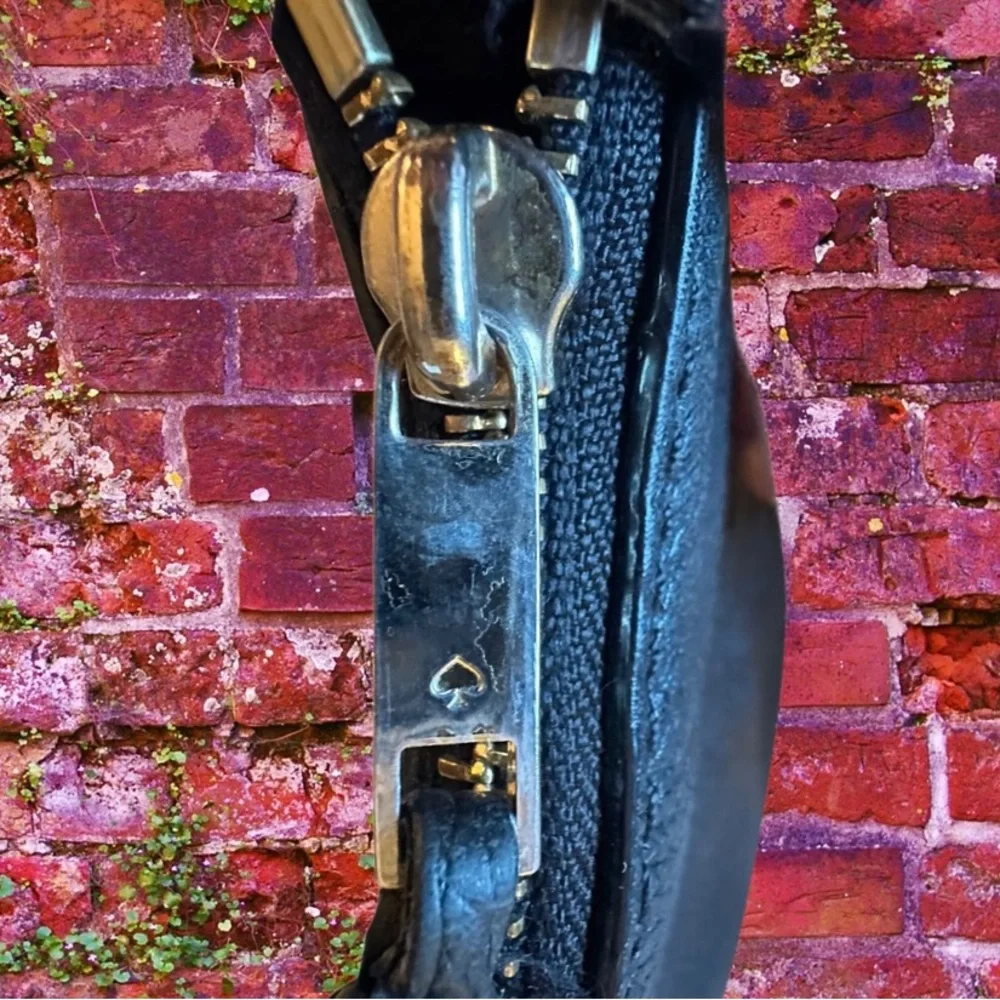 Kate Spade New York Jackson Street Gabriele Black Leather Crossbody